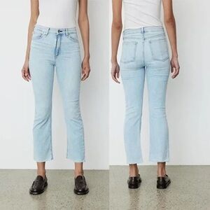 rag & bone Blue Ankle Cropped Jeans